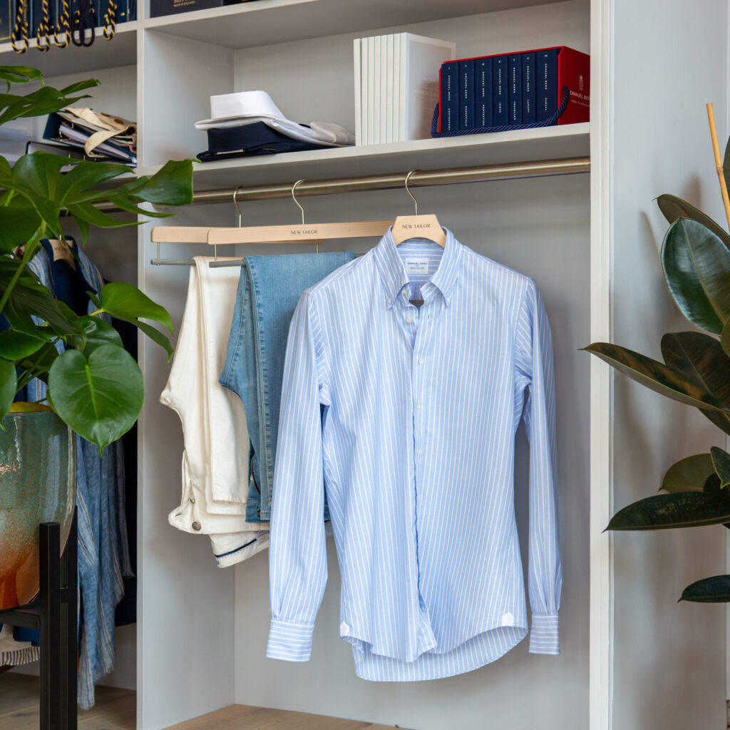 American Oxford gestreept hemd