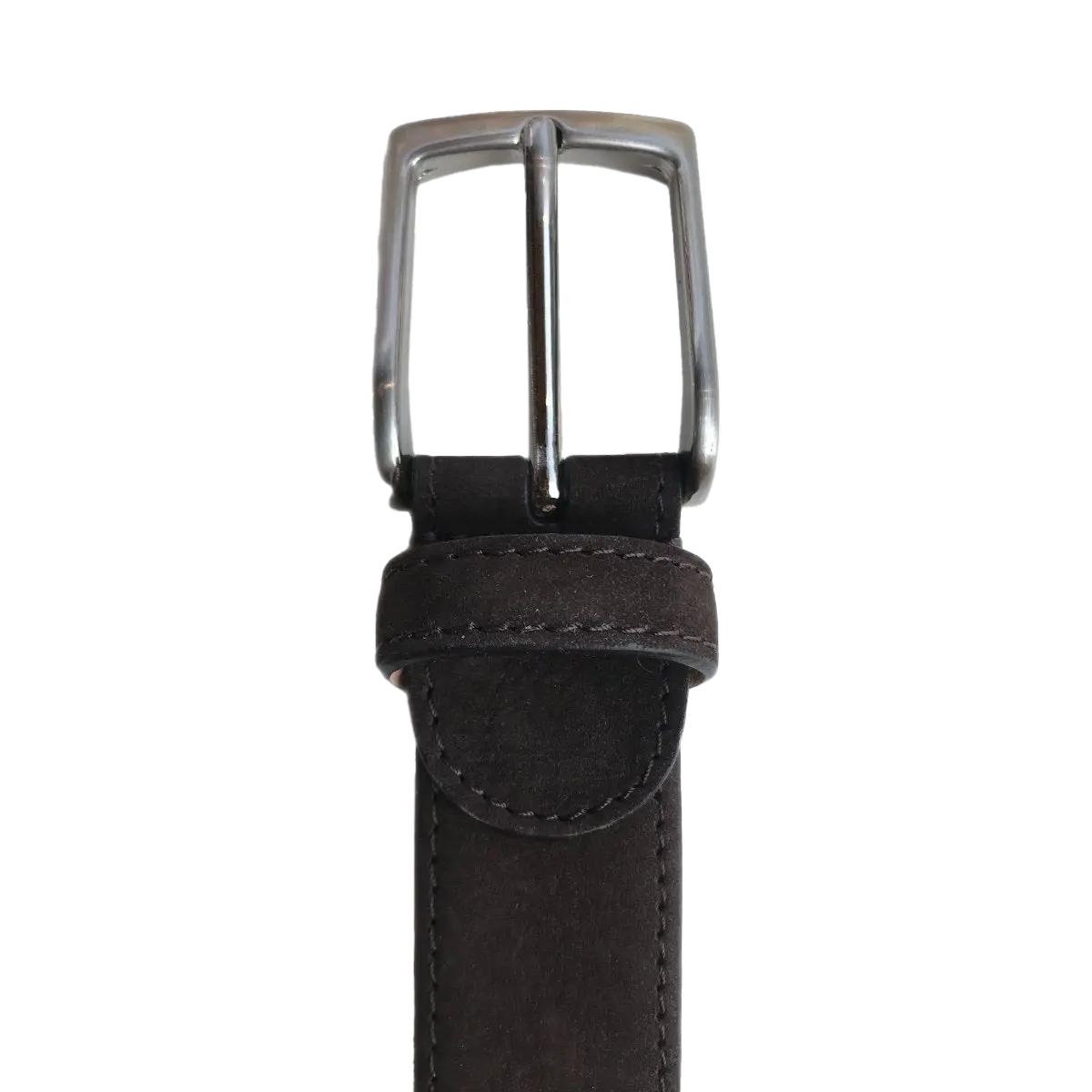 Riem op Maat Donkerbruin Kalfsleer Suede